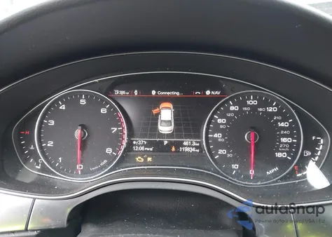 2014 Audi A6 3.0T Premium Plus z USA, uszkodzony, nr VIN WAUHGAFC5EN084975